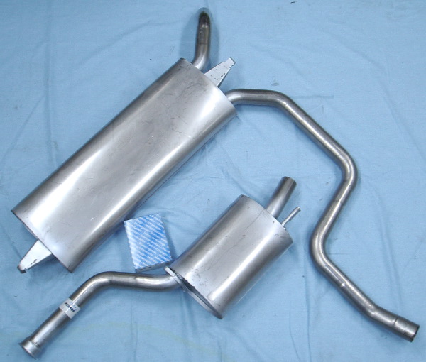 Mercedes 300e stainless steel exhaust #1