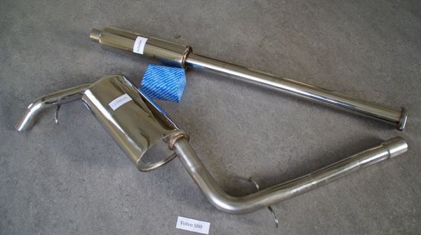 Volvo S60 all models with 2WD 126-200HP (2000-2009 parts behind the catalytic converter.