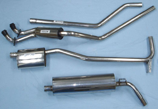 Mercedes 190e stainless steel exhaust #3