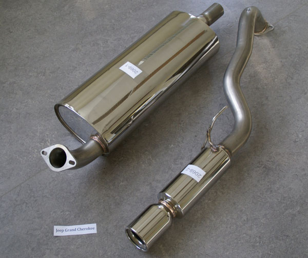 Stainless Steel Exhaust Jeep