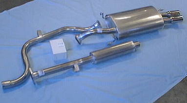Pictures Mitsubishi Stainless Steel Exhausts (mufflers) e.g. L200