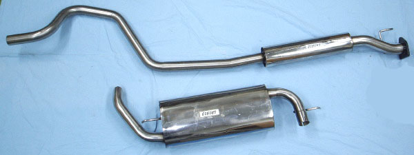 Image stainless-steel-exhaust  Land Rover Freelander 1.8  