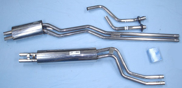 Pictures Mercedes Stainless Steel Exhausts (mufflers) e.g. W107,W110
