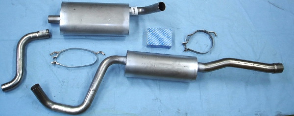 Photo stainless-steel-exhaust Volvo 760/780 multilink