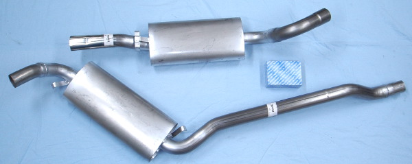 Picture stainless-steel-exhaust Audi 90 2.3 