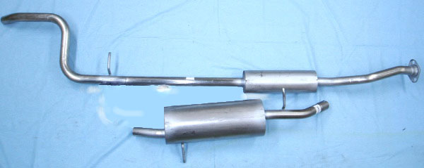 Picture stainless-steel-exhaust Citroën C3 