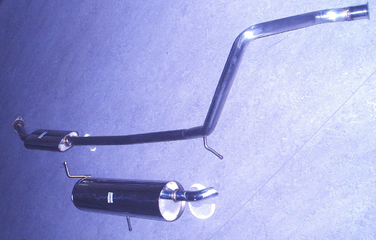 Photo stainless-steel-exhaust Citroën C4 