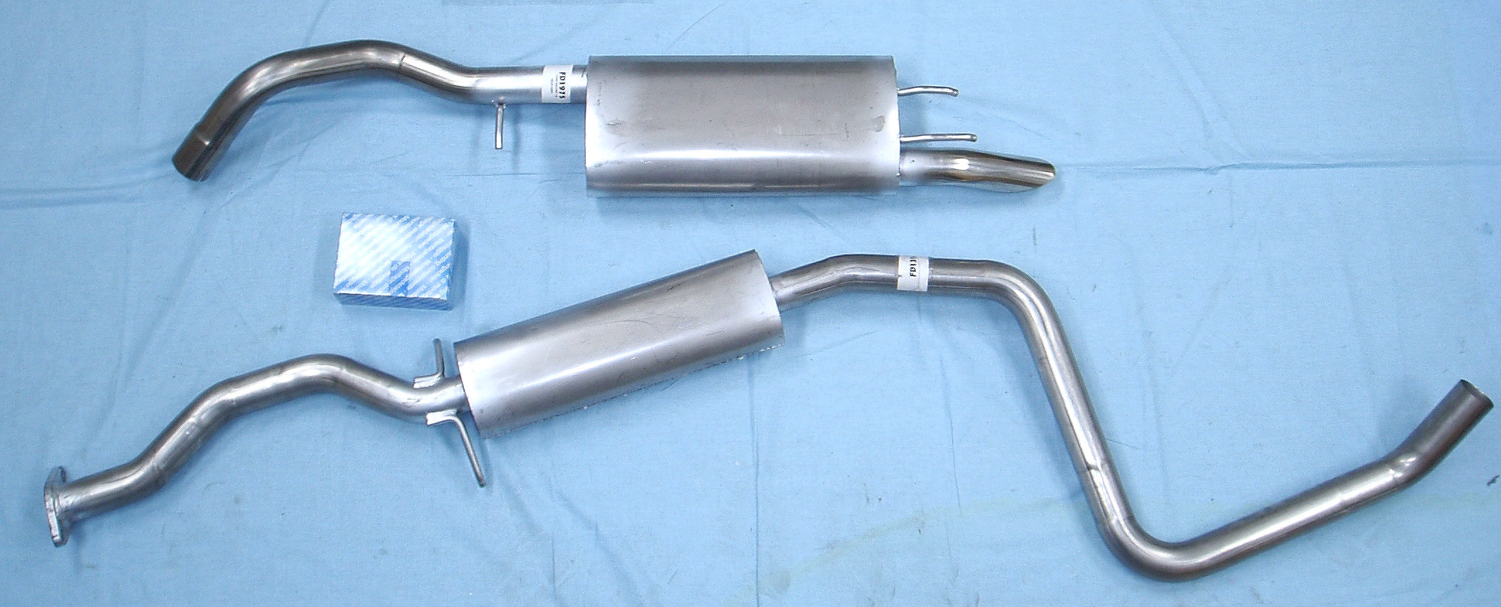 Photo stainless-steel-exhaust Ford Escort 1.8i 