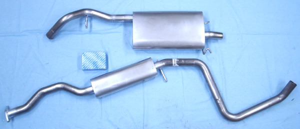 Photo stainless-steel-exhaust Ford Escort 1.8i 16V 