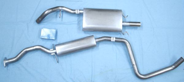Photo stainless-steel-exhaust Ford Escort 1.8i 