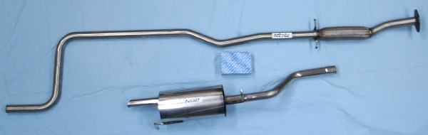 Photo stainless-steel-exhaust Ford Ka 1.3 