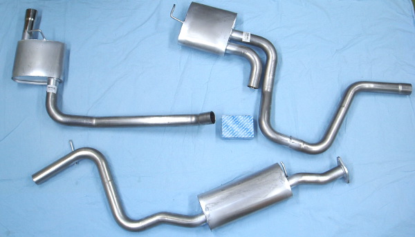 Photo stainless-steel-exhaust Ford Mondeo 2.5 V6 