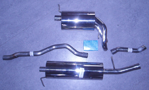 Photo stainless-steel-exhaust Ford Galaxy 1.9TDi 
