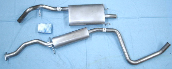 Image stainless-steel-exhaust Ford Escort RS2000
