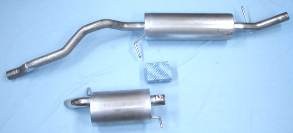 Image stainless-steel-exhaust Ford Galaxy 2.3i 