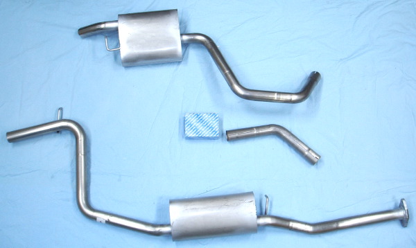 Picture stainless-steel-exhaust  Ford Mondeo 2.0i 16V 