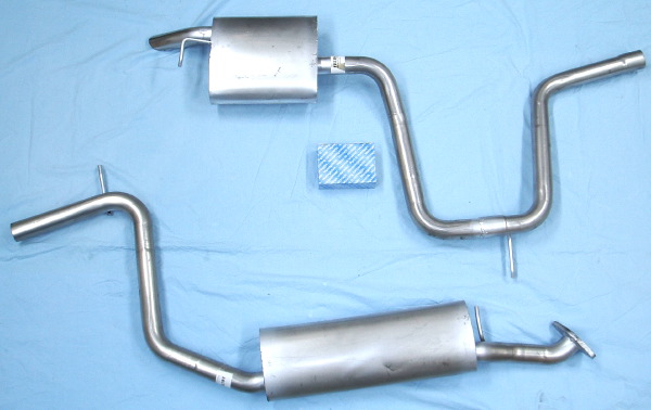 Picture stainless-steel-exhaust  Ford Mondeo 2.0i 16V 