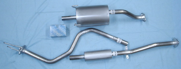 Picture stainless-steel-exhaust Honda Civic 1.3 