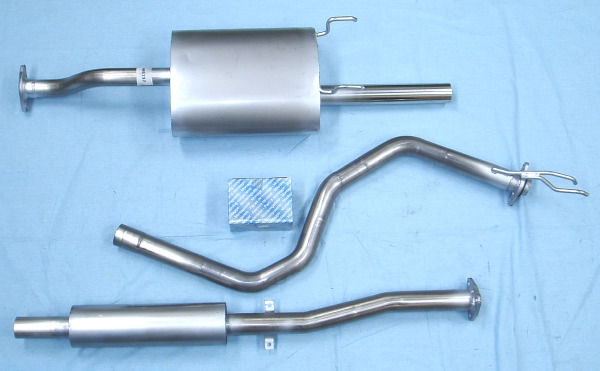 Picture stainless-steel-exhaust Honda Civic 1.6 ESi 