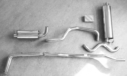 Photo stainless-steel-exhaust Volvo 240
