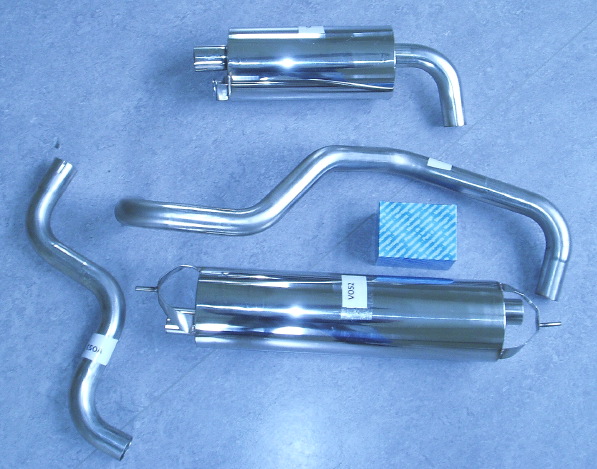Image stainless-steel-exhaust Volvo 240 & 260