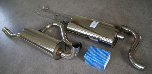 Picture stainless-steel-exhaust Volvo 740/940 GL/GLE