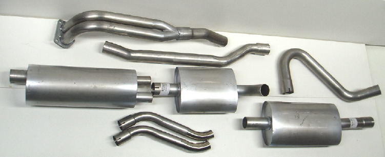 Image stainless-steel-exhaust Volvo P1800 E/ES