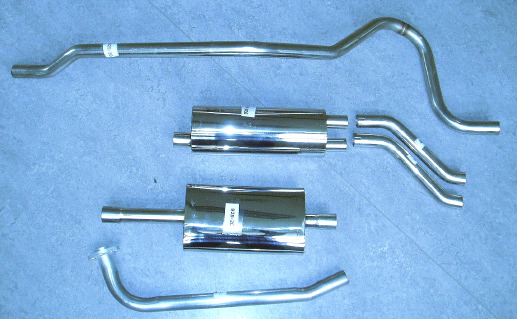 Image stainless-steel-exhaust Volvo P1800