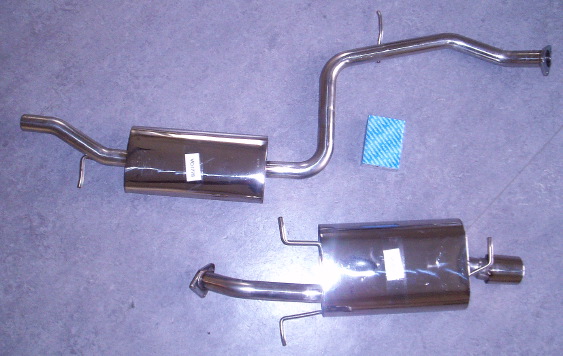 Photo stainless-steel-exhaust Volvo S40 & V40