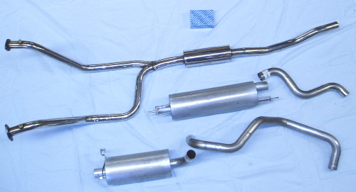 Image stainless-steel-exhaust Volvo 260 B27- & B28E