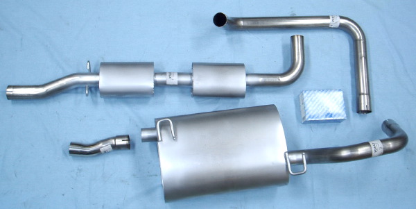 Picture stainless-steel-exhaust Volvo 440 2.0i