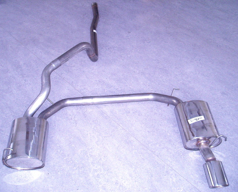 Picture stainless-steel-exhaust Volvo 850/S70 &V70