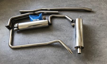 Photo stainless-steel-exhaust Volvo 140