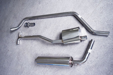 Image Mercedes 190SL stainless steel exhaust