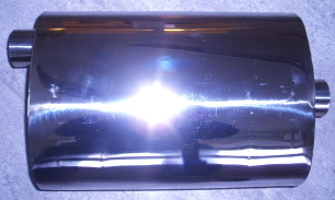 Bild rostfritt reflektionsljuddämapre 350 mm